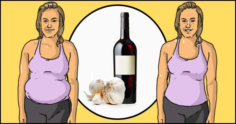 How To Use Garlic And Red Wine To Lose Belly Fat