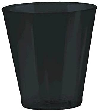Amscan Big Party Pack Jet Black Shot glasses